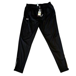 Under Armour Womens Medium Pants NWT Black Challenger Soccer Training Track MD